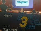 Close picture of the InfoJobs 3rd prize award